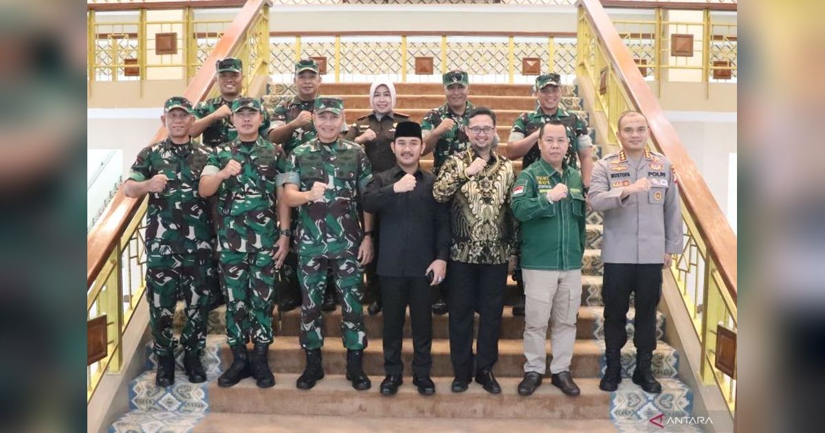 Korem 051/Wijayakarta Siap Kawal Program Prioritas Pemkab Bekasi