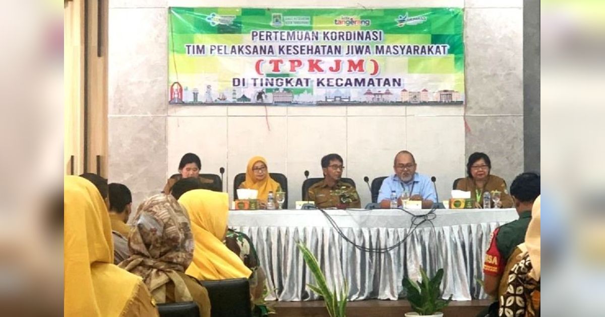 Dinkes Tangerang Tingkatkan Layanan Kesehatan Jiwa dengan Bimtek TPKJM