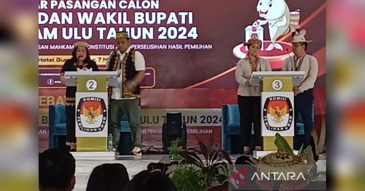 Debat Pilkada Mahakam Ulu: Dua Paslon Hadir, Satu Paslon Absen