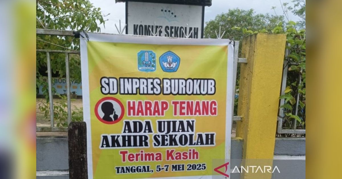 UAS 5.000 Siswa SD di Biak Numfor Berjalan Lancar, Siswa Optimis Lulus