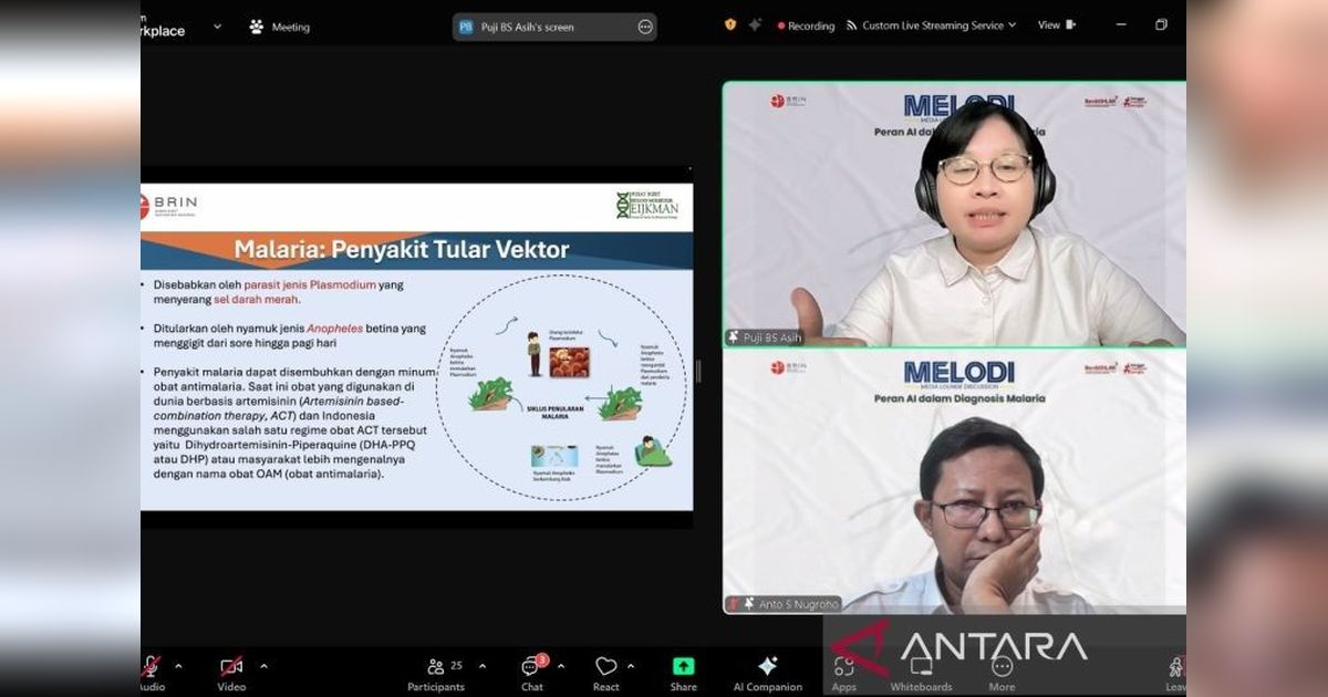 BRIN Kembangkan AI untuk Deteksi Malaria: Akurasi Diagnosis yang Lebih Baik