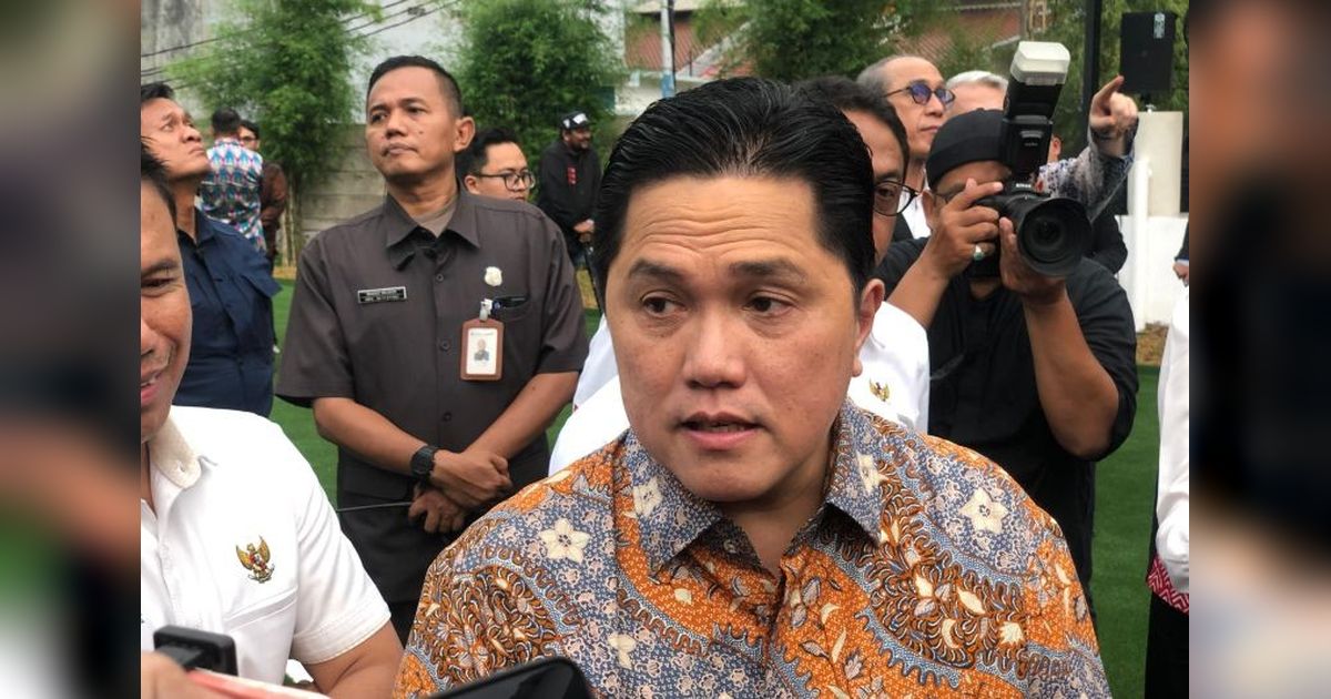 Erick Thohir Tantang Andre Rosiade Buktikan Adanya Mafia Sepak Bola Indonesia