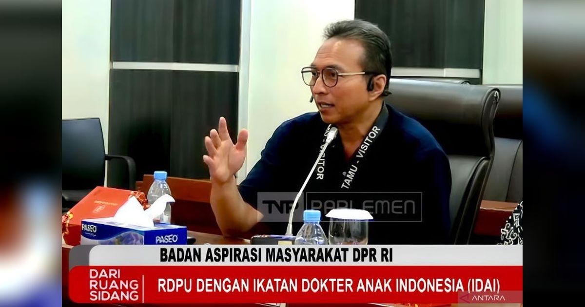 Polemik Mutasi Dokter Anak dan Kolegium Kesehatan: Komisi IX DPR Turun Tangan
