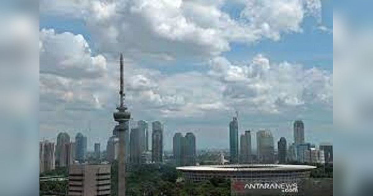 Prakiraan Cuaca Jakarta Kamis: Pagi Cerah Berawan, Siang Berawan Tebal, Sore dan Malam Hujan Ringan
