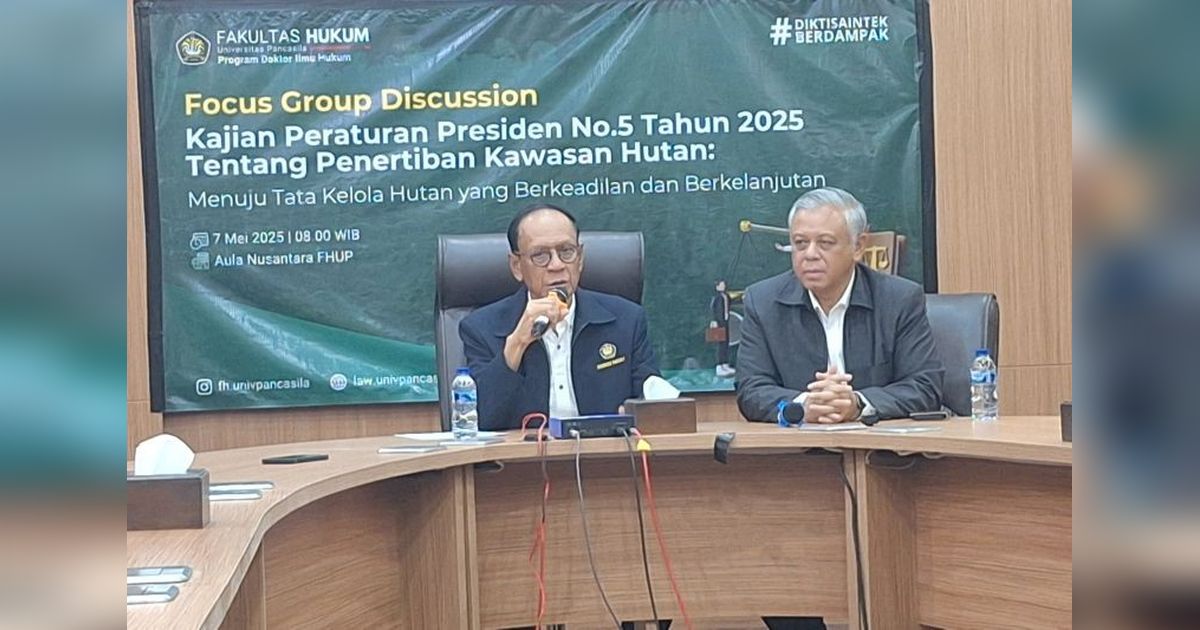 Universitas Pancasila Dorong Reformulasi Kebijakan Kehutanan demi Lingkungan