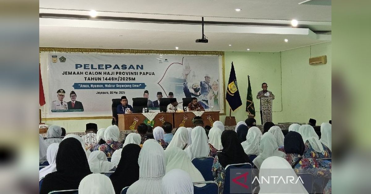 1.076 Calon Haji Papua Diminta Jaga Kesehatan Selama di Tanah Suci