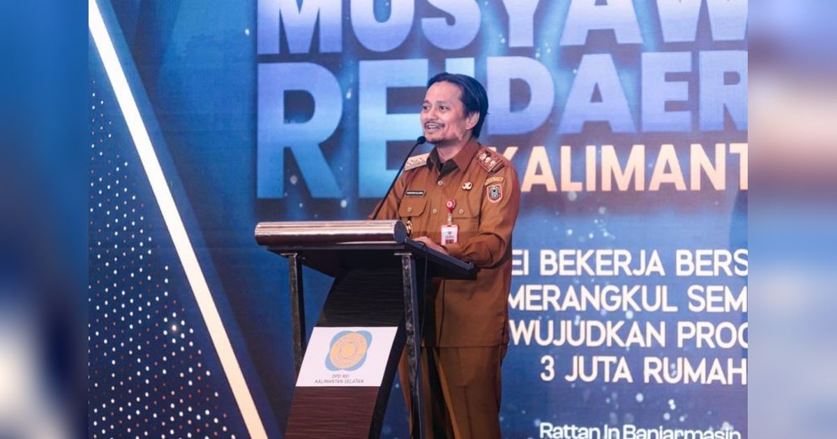 Wagub Kalsel Dorong Percepatan KPR Bersubsidi untuk Program 3 Juta Rumah