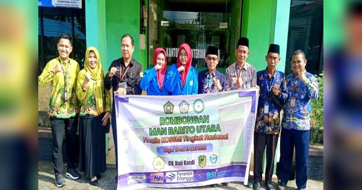 Siswi MAN Barito Utara Harumkan Kalteng di KOSSMI 2025