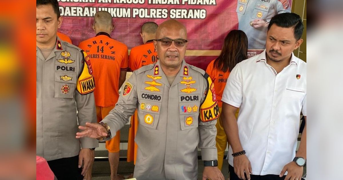 Polres Serang Ringkus 66 Preman dalam Operasi Pekat Premanisme