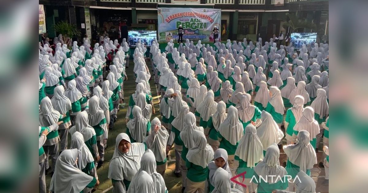 Kudus Bagikan Tablet Penambah Darah untuk Cegah Stunting: Angka Tengkes Menurun!