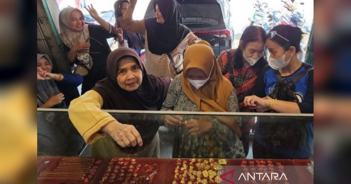 Harga Emas di Palembang Tembus Rp10.600.000 per Suku, Naik Rp500.000!