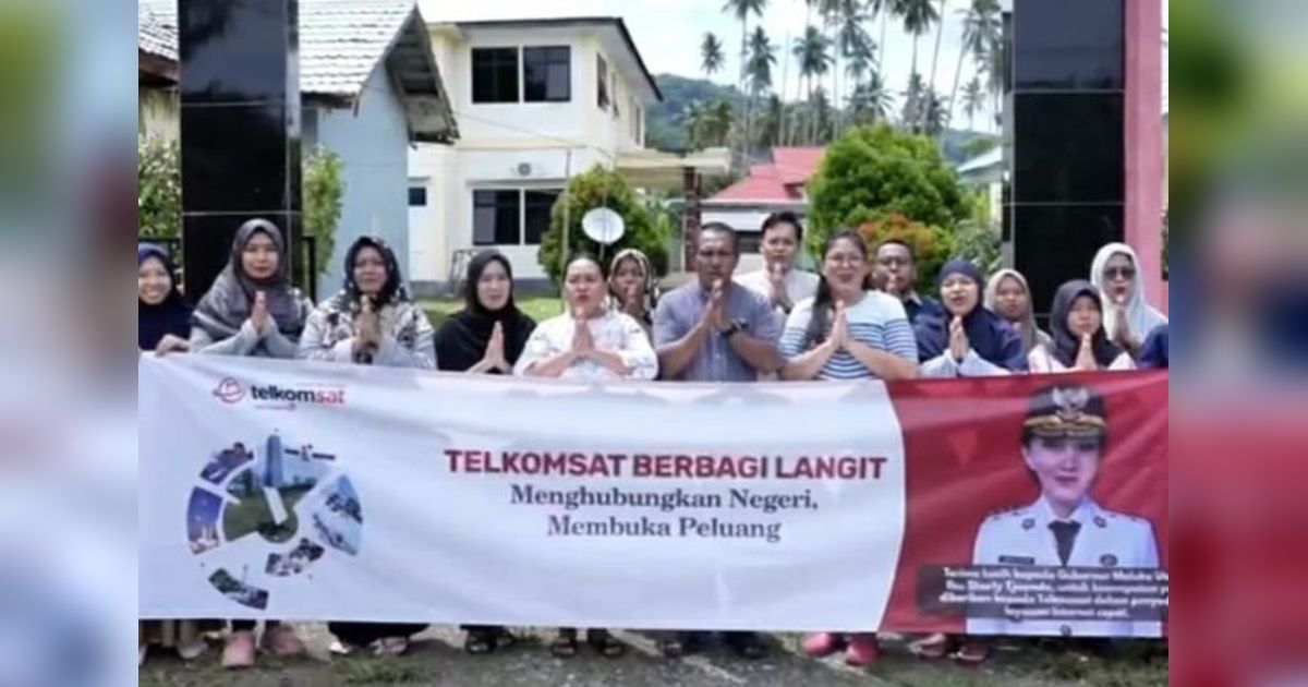 Telkomsat: Internet Satelit untuk Puskesmas di Pulau Terpencil Ternate