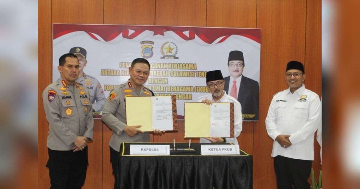 Polda dan FKUB Sulteng Jalin Kerja Sama Tingkatkan Moderasi Beragama