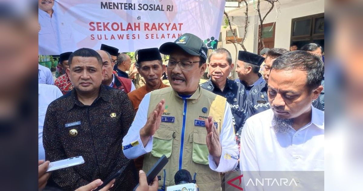 Kemensos Segera Aktifkan 2 Sekolah Rakyat di Makassar, Anggaran Siap dari APBN