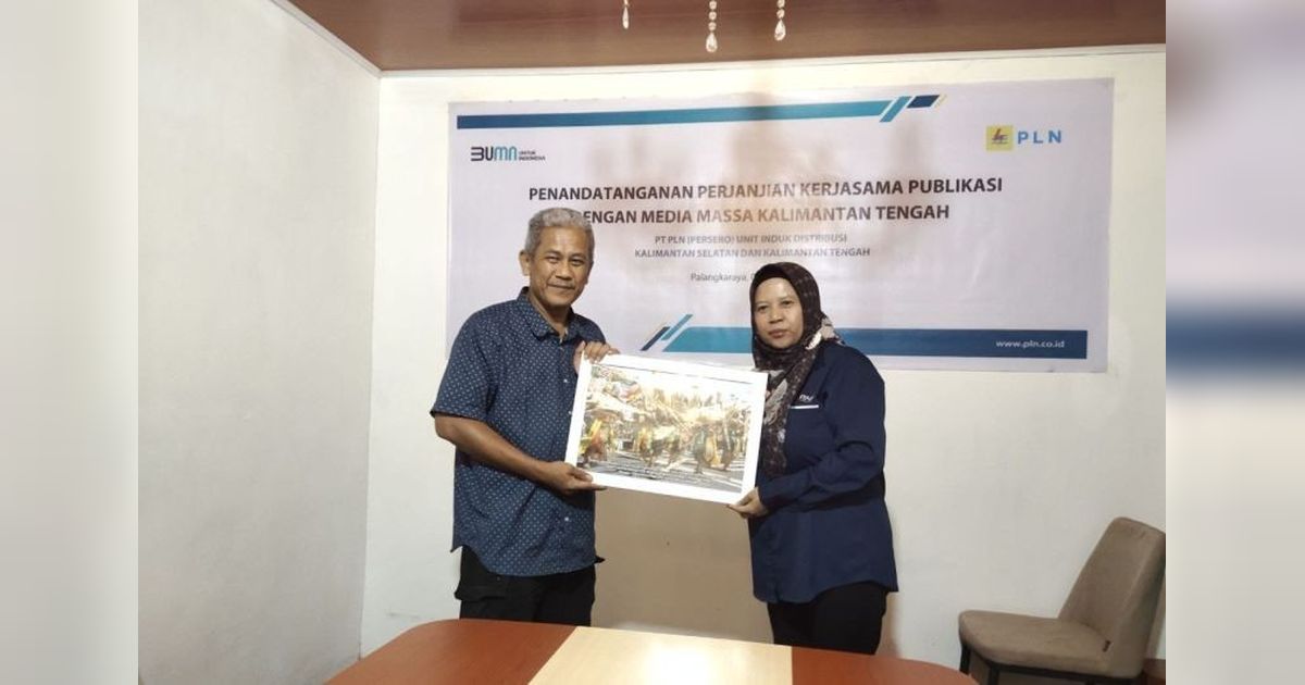 PLN Kalselteng dan ANTARA Kalteng Jalin Kerja Sama: Informasi Ketenagalistrikan Makin Transparan