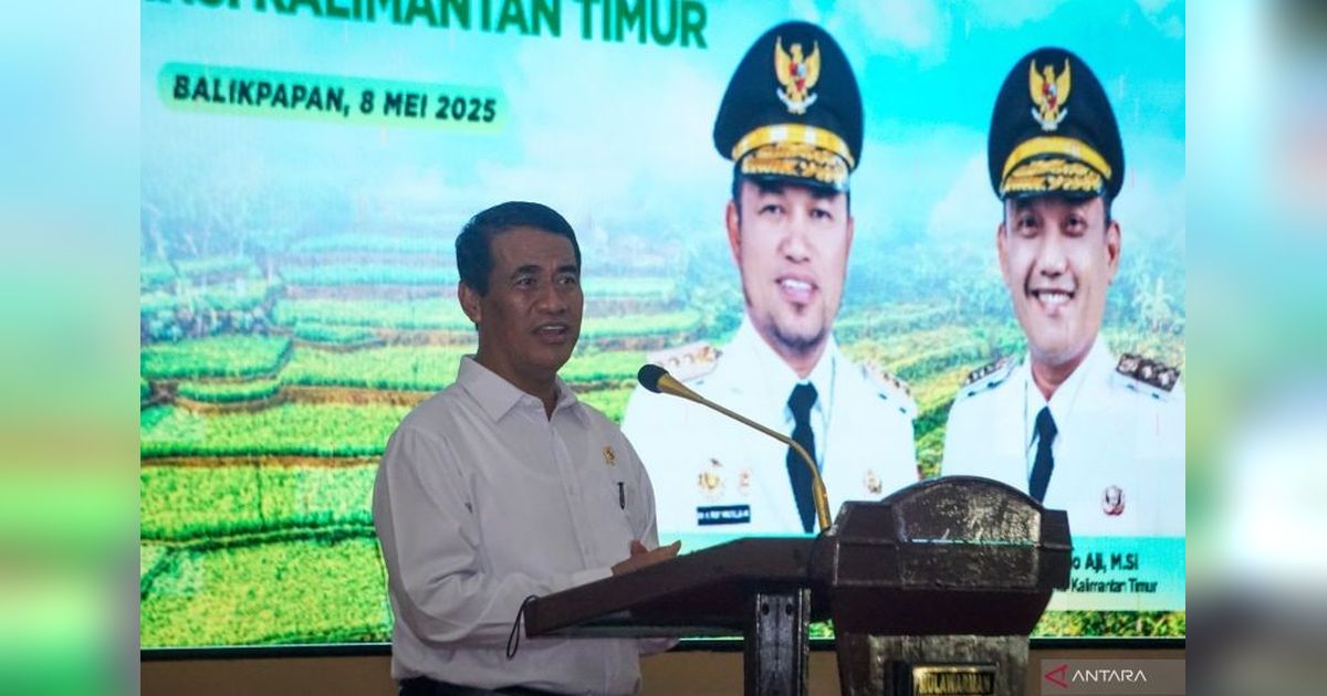 Swasembada Pangan Kaltim Ditargetkan Tercapai Tahun Depan, Mentan Siapkan Rp500 Miliar