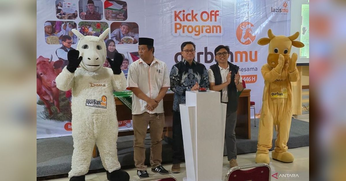 Lazismu Sediakan Layanan Kurban untuk Palestina dalam Program Qurbanmu 2025