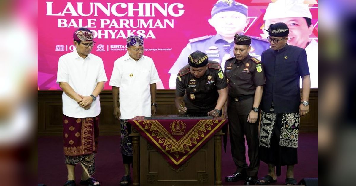 Kejati Bali Luncurkan Bale Paruman Adhyaksa: Solusi Damai untuk Konflik di Desa Adat Badung