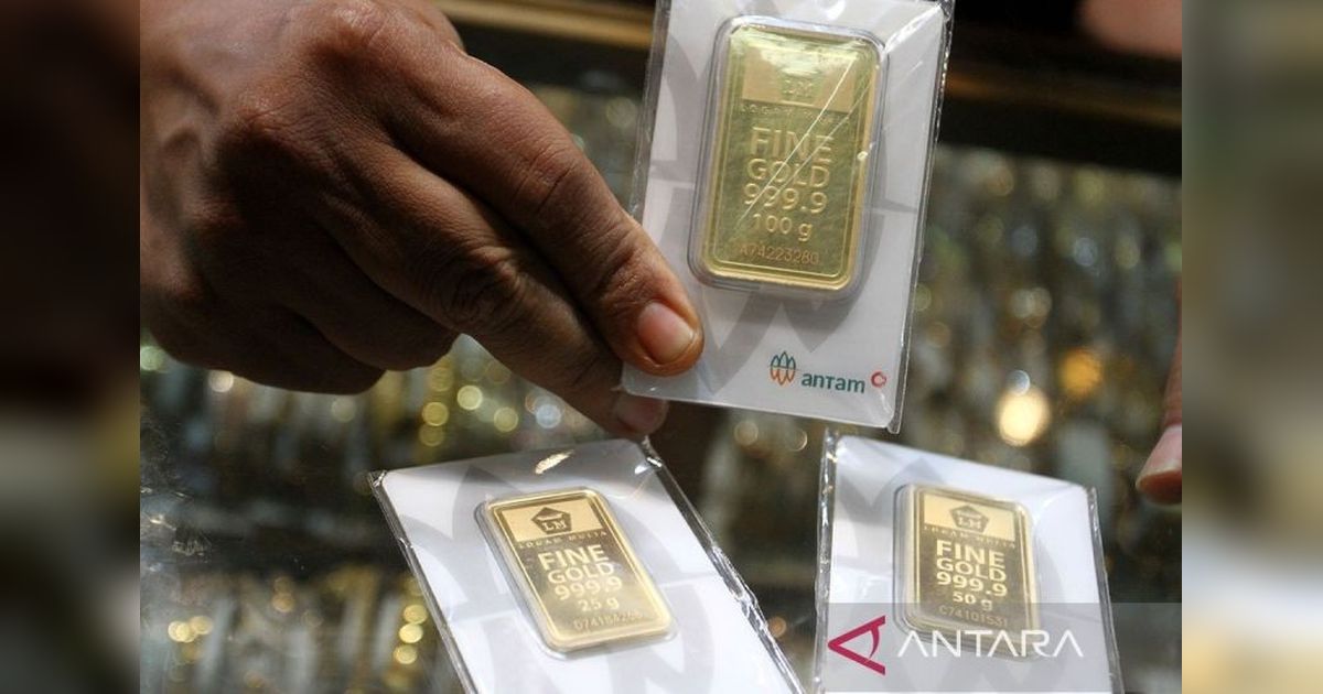 Harga Emas Antam, UBS, dan Galeri24 Turun Tipis di Pegadaian