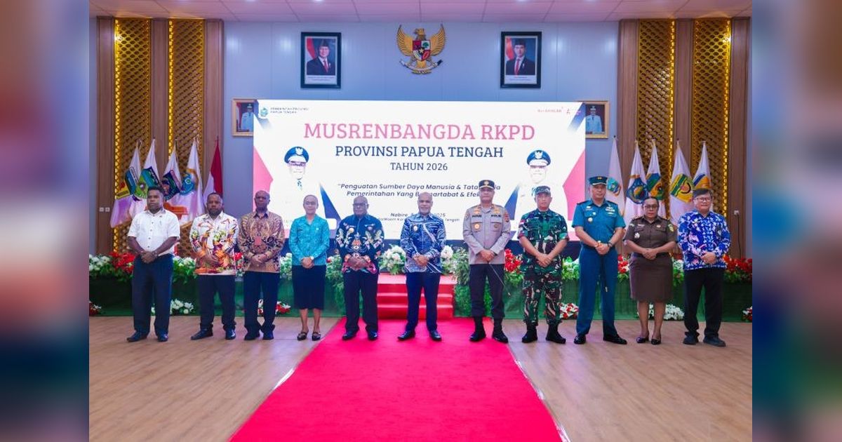 Pemprov Papua Tengah Fokus Bangun SDM dan Tata Kelola Pemerintahan