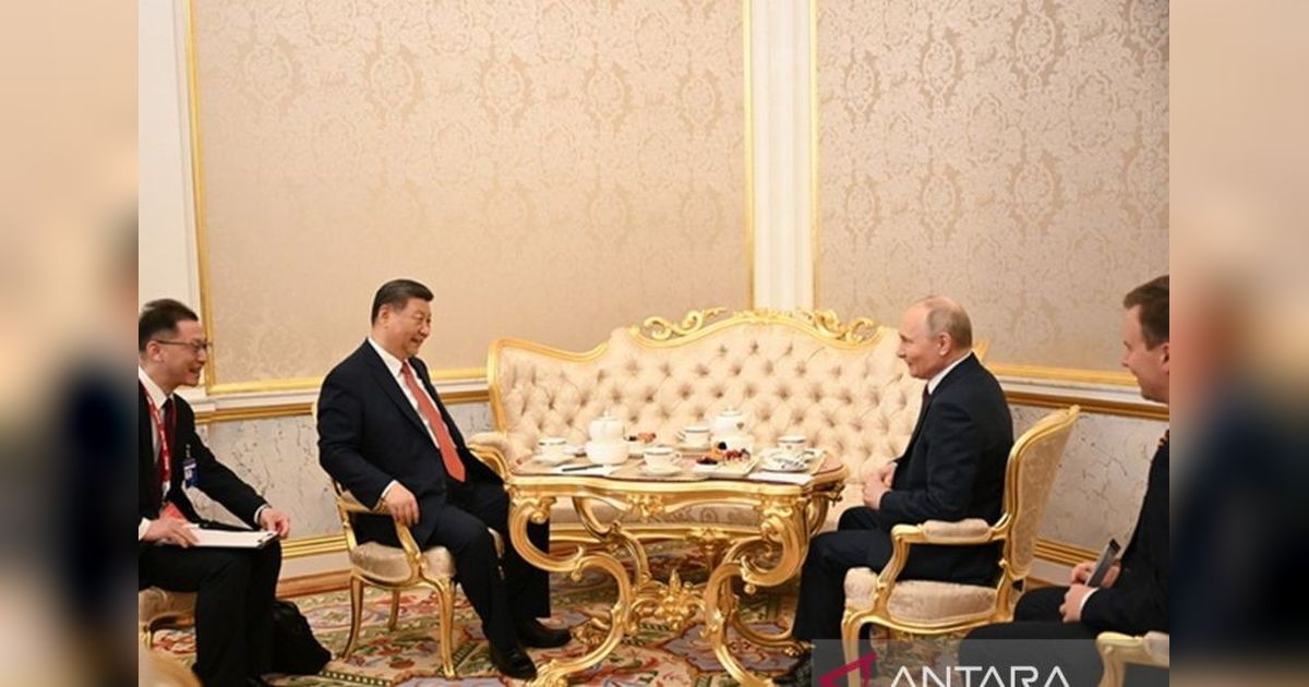 Xi Jinping dan Putin Kokohkan Hubungan China-Rusia di Moskow