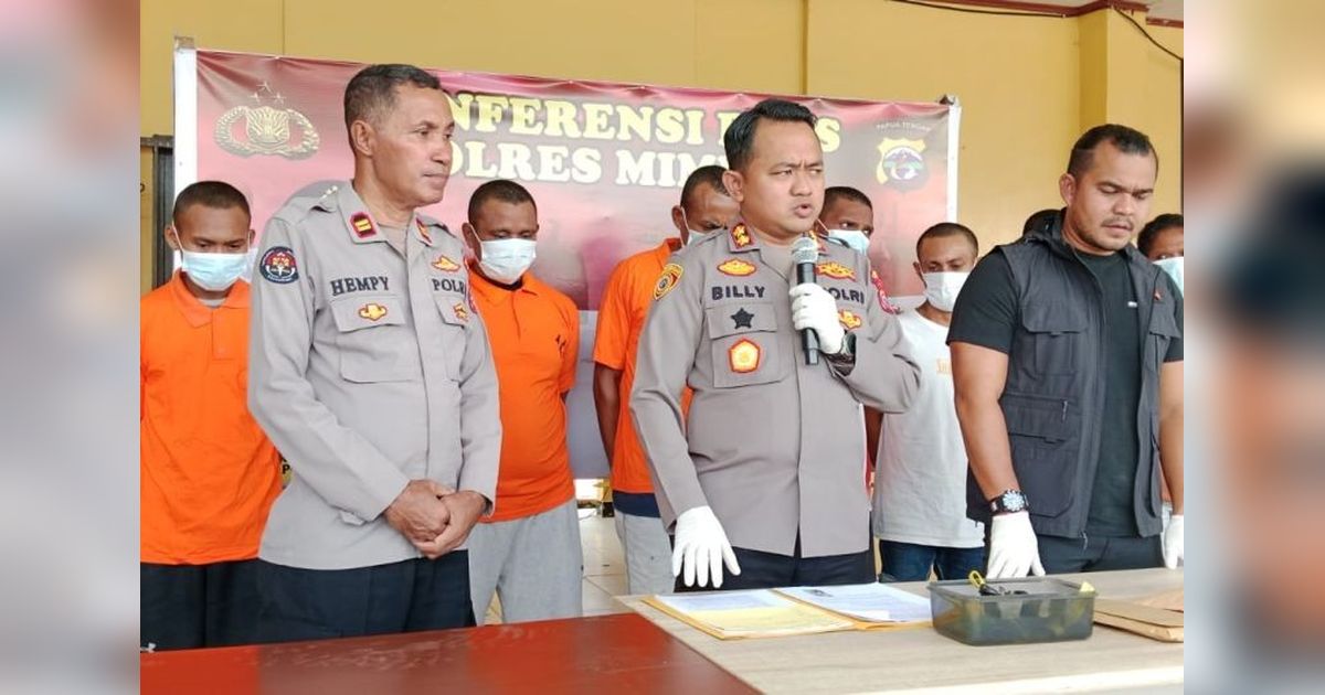 Polres Mimika Ungkap Sindikat Curanmor, 21 Motor Hasil Curian Disita!