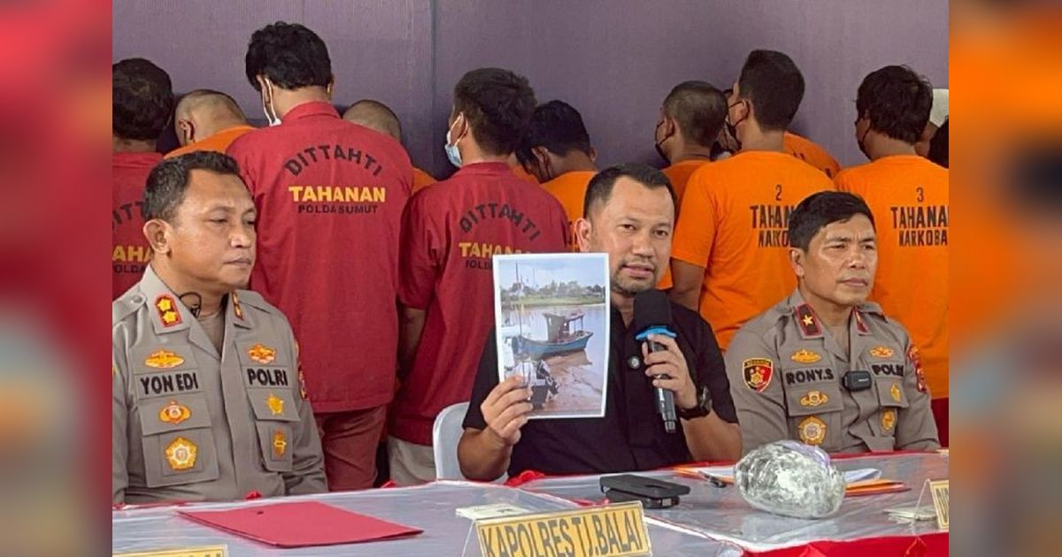 Polda Sumut Buru Jaringan Ribuan Liquid Vape Berbahaya dan 30 Kg Sabu