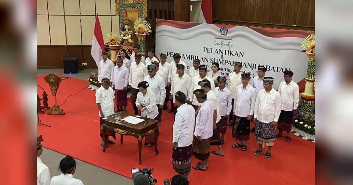 Gubernur Bali Rotasi Jabatan, I Wayan Sumarajaya Pimpin Dinas Pariwisata