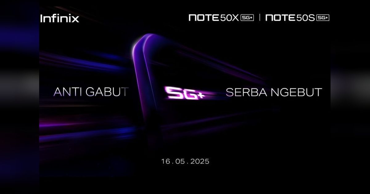 Infinix NOTE 50 Series 5G+ Segera Ramaikan Pasar Indonesia: Kamera, Prosesor, dan Performa Andal!