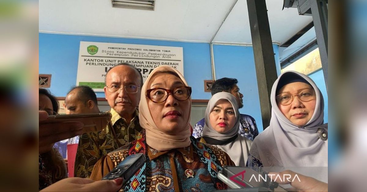 Menteri PPPA Dukung Korban Kekerasan Seksual di Samarinda, Dorong Kolaborasi Cegah Kekerasan