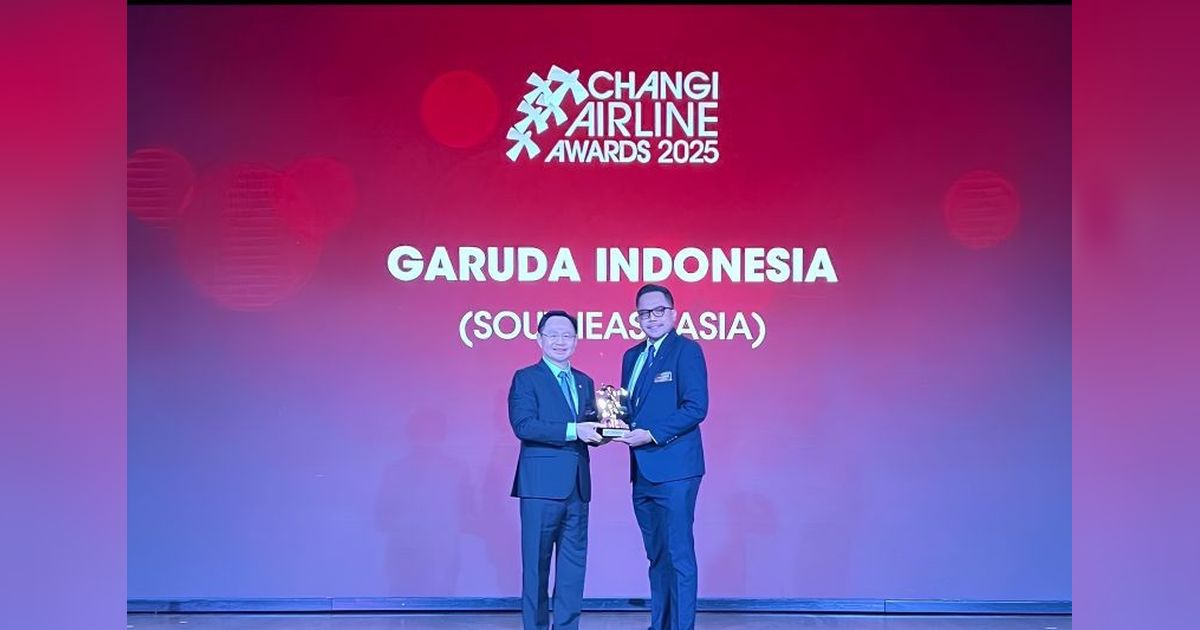 Garuda Indonesia Raih Penghargaan Maskapai dengan Pertumbuhan Penumpang Terbesar di Asia Tenggara