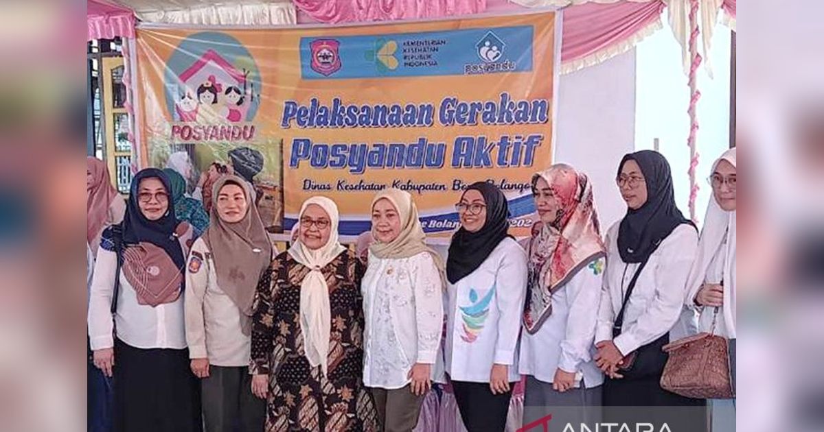 Bone Bolango Simulasikan Posyandu Terpadu Enam Layanan SPM untuk Cegah Stunting