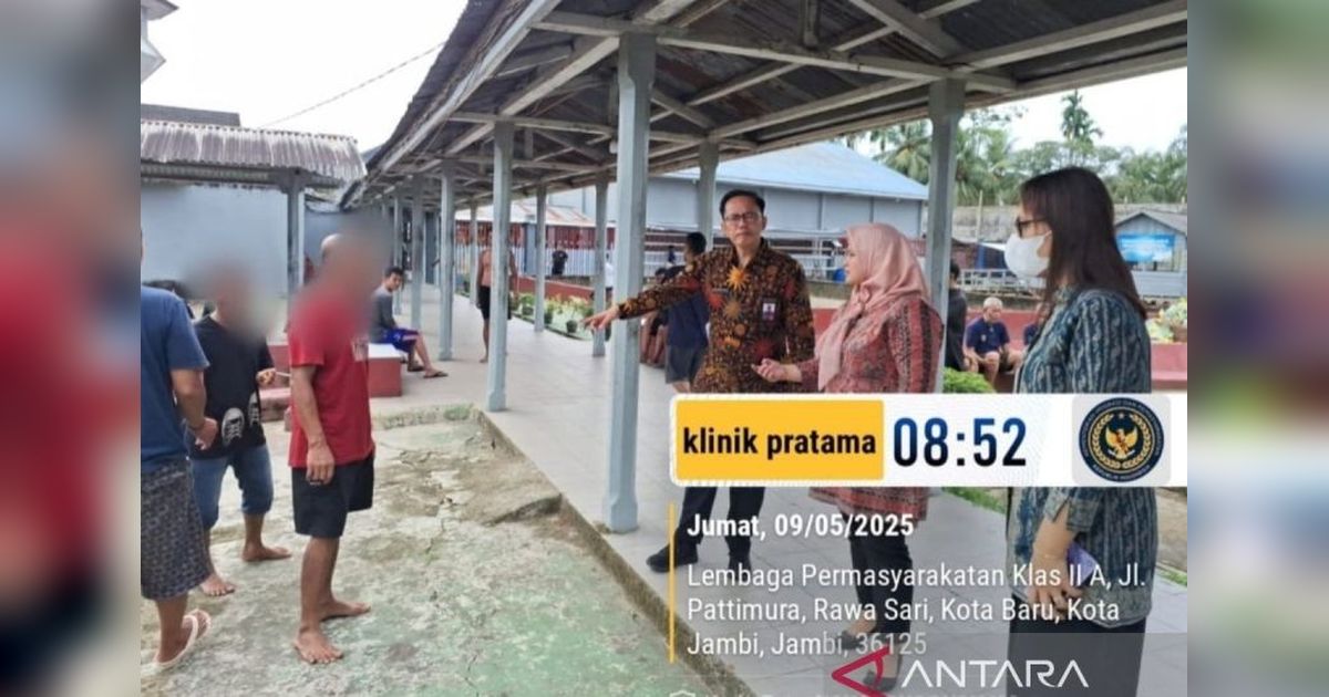 Layanan Kesehatan Prima di Lapas Jambi: Program CLBK Tingkatkan Kesehatan Warga Binaan