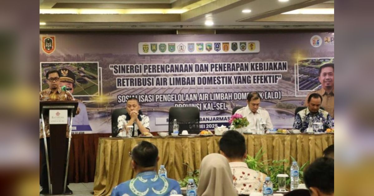 Kalsel Kembangkan Instalasi Pengolahan Air Limbah Domestik untuk Tingkatkan Kualitas Hidup