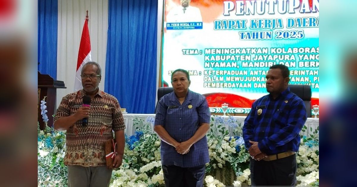 Evaluasi Rakerda OPD 2025: Acuan Kebijakan Strategis Pemkab Jayapura