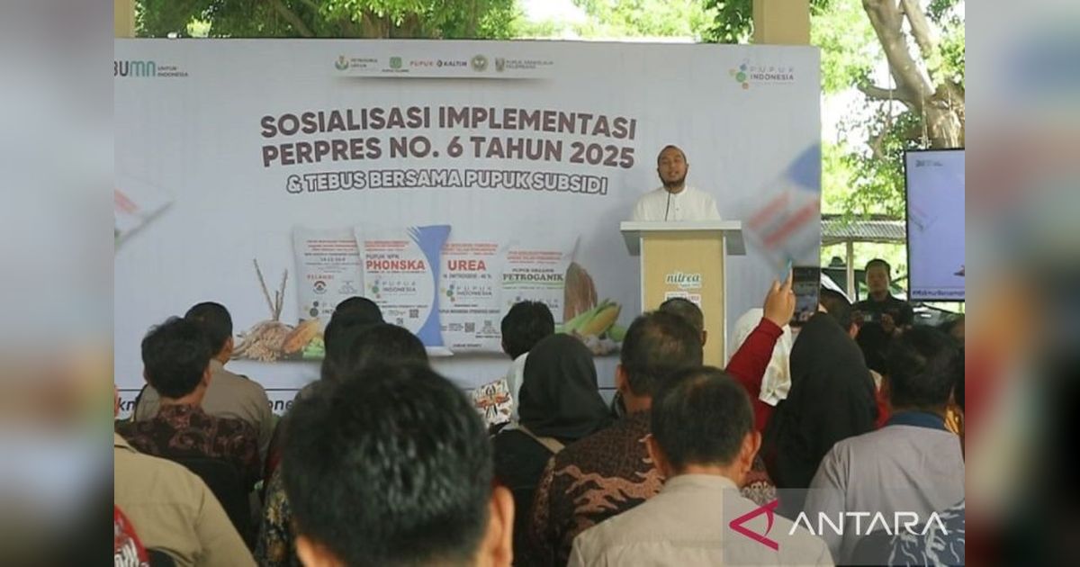 Pupuk Indonesia Sosialisasikan Perpres Tata Kelola Pupuk di Madiun, Dorong Penyerapan dan Ketahanan Pangan