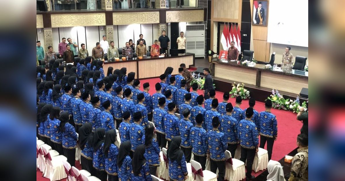 101 CPNS Sumsel Resmi Dilantik, Formasi Dokter Spesialis Minim Peminat