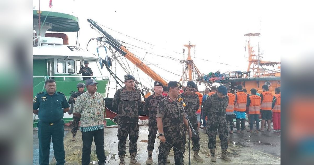 KKP Tangkap Kapal Ikan Ilegal Filipina di Perairan Biak, Papua: Kerugian Negara Capai Rp50,4 Miliar