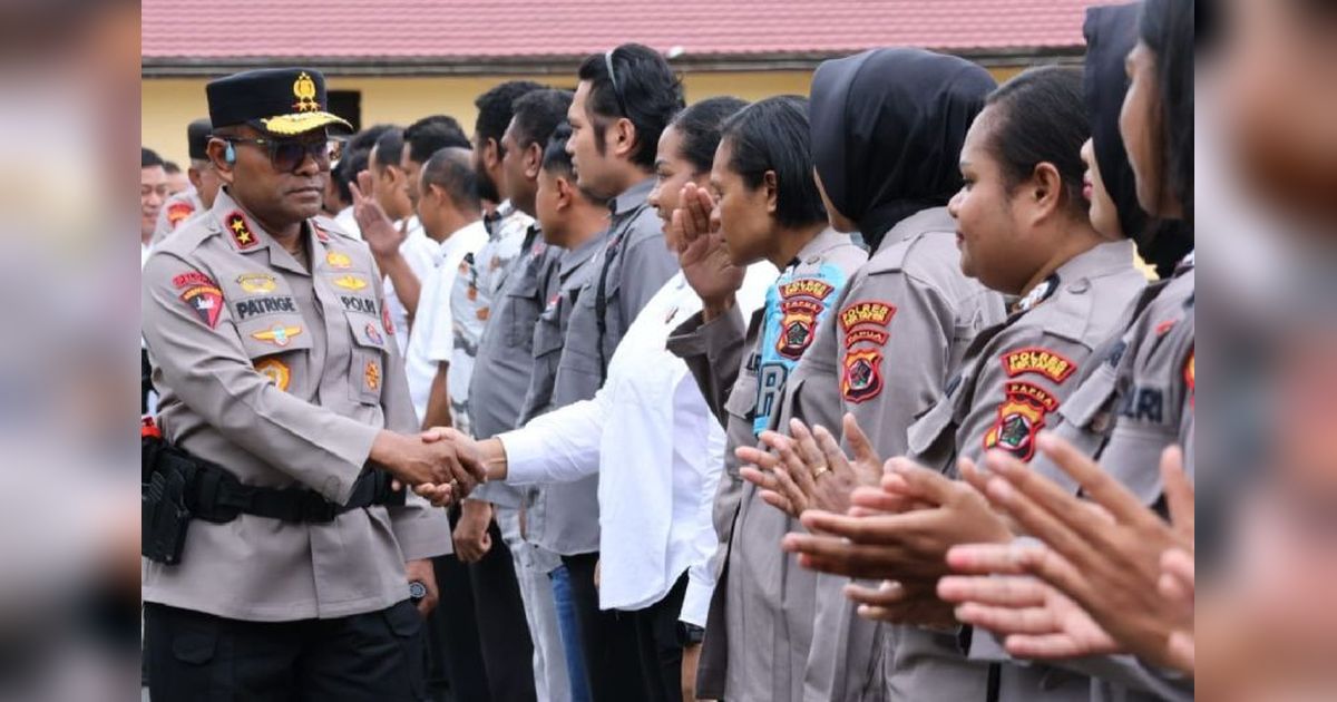 Kapolda Papua Cek Kesiapan Pengamanan PSU di Kepulauan Yapen