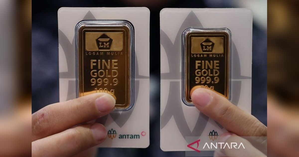Harga Emas Antam, UBS, dan Galeri24 Anjlok! Turun Hingga Rp30.000 per Gram