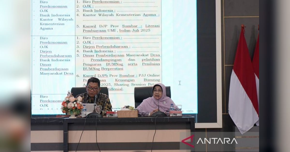 DJPb Sumbar Usul Perkuat Akses Keuangan Daerah: Literasi UMi di Pesantren hingga Business Matching Global