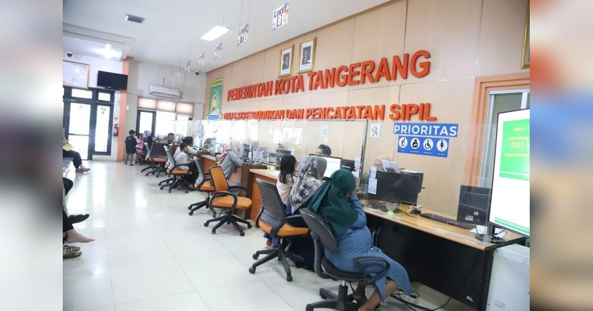 Layanan Kependudukan Kota Tangerang Tutup Sementara, Layanan Online Tetap Aktif