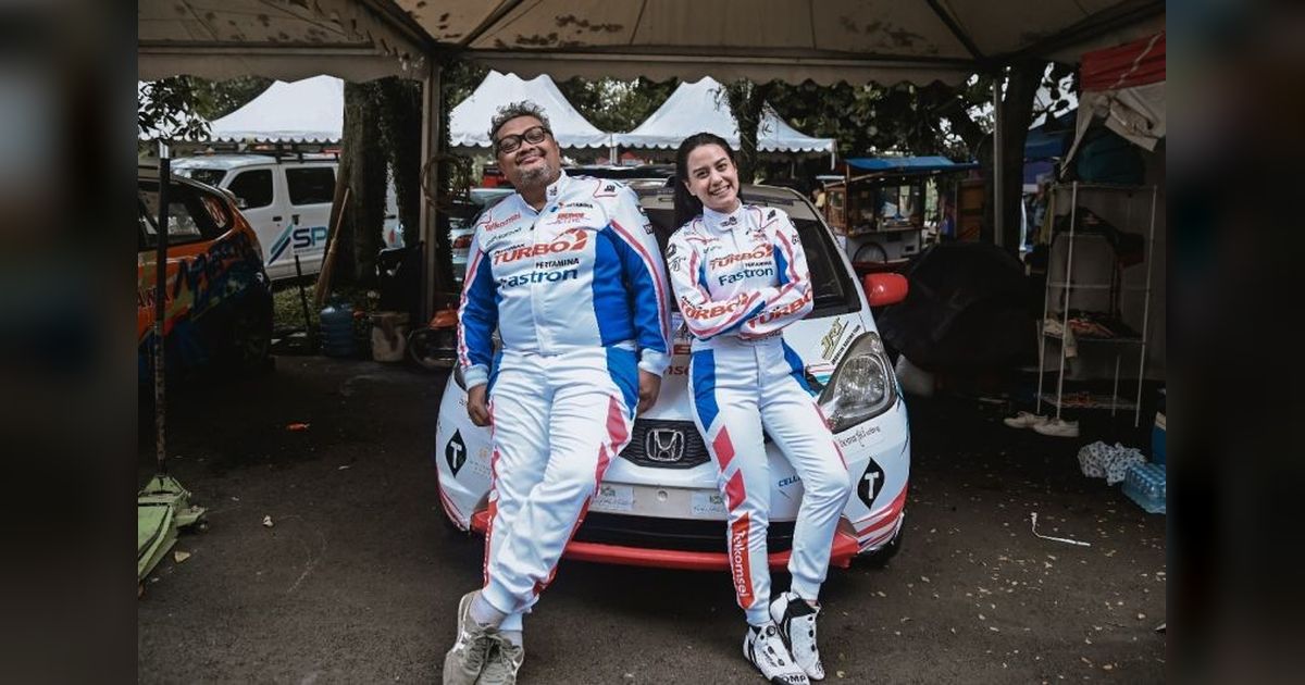 Diva Zahra Bidik Juara Kejurnas Sprint Rally 2025 di Sirkuit Jalak Harupat