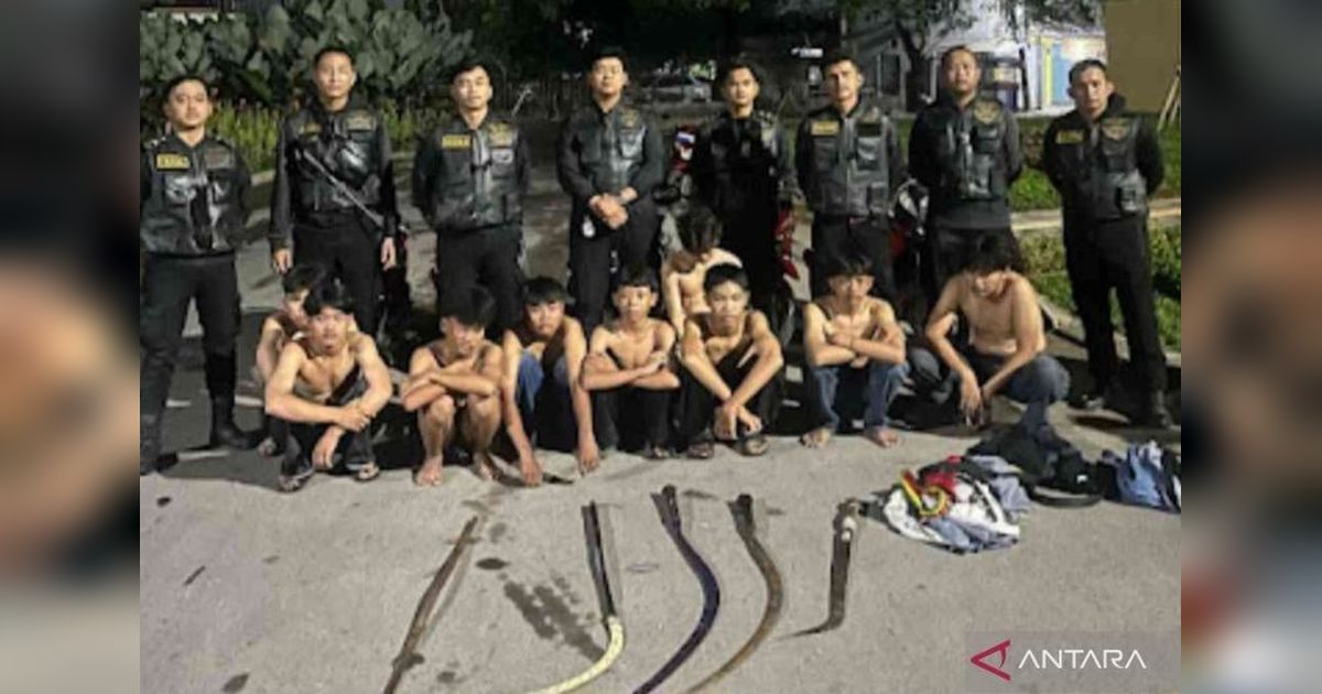 Dua Remaja Ditangkap Polisi Bawa Celurit di Senen, Jakarta Pusat