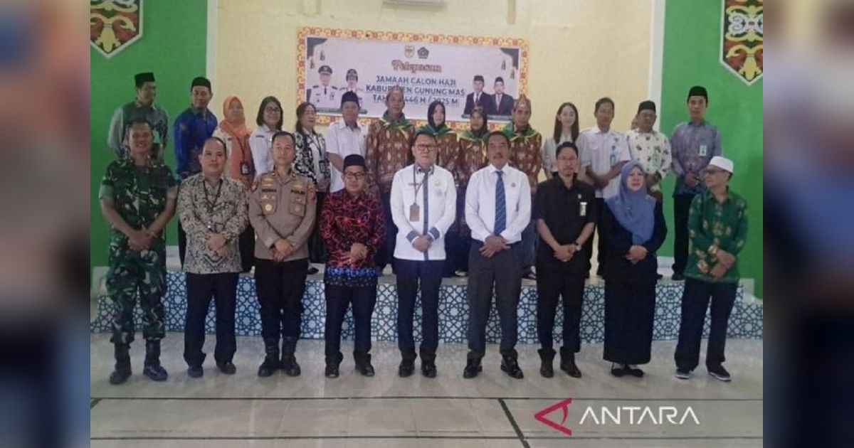 Pemkab Gunung Mas Fasilitasi Keberangkatan 5 JCH Menuju Embarkasi Banjarmasin