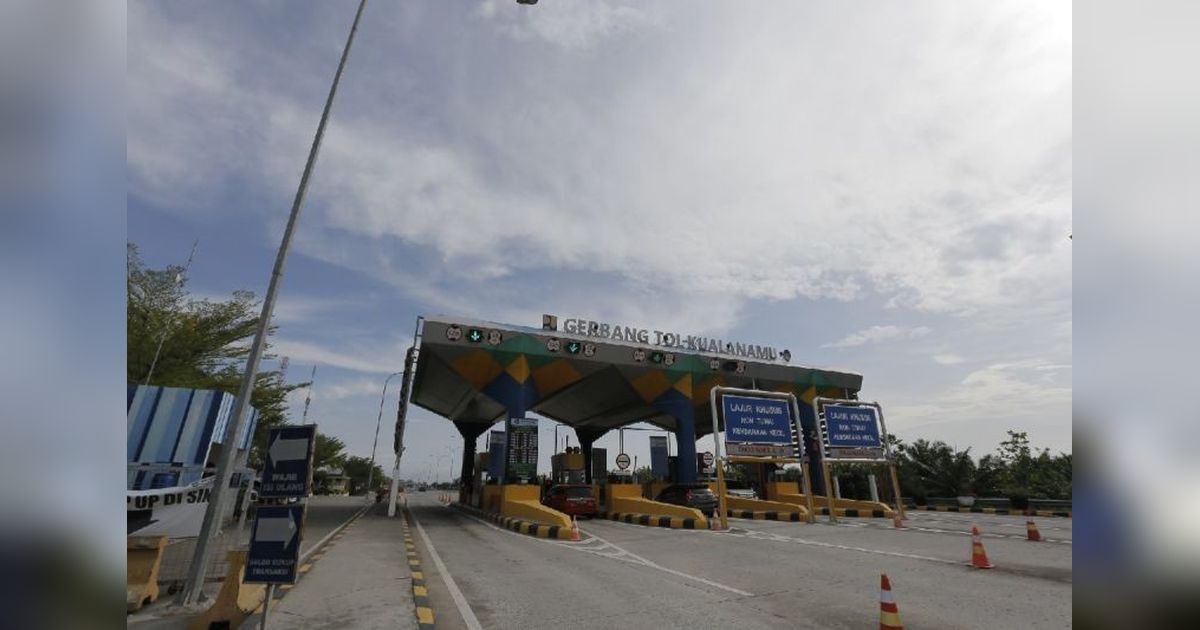 Jelang Waisak, Tol Medan-Kualanamu Dilintasi 15.081 Kendaraan