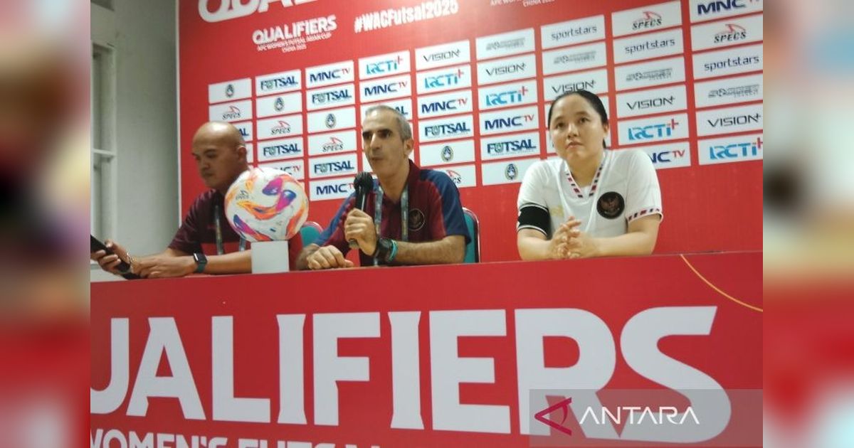 Luis Estrela Bidik Kemenangan Atas Bahrain di Piala Asia Futsal Putri
