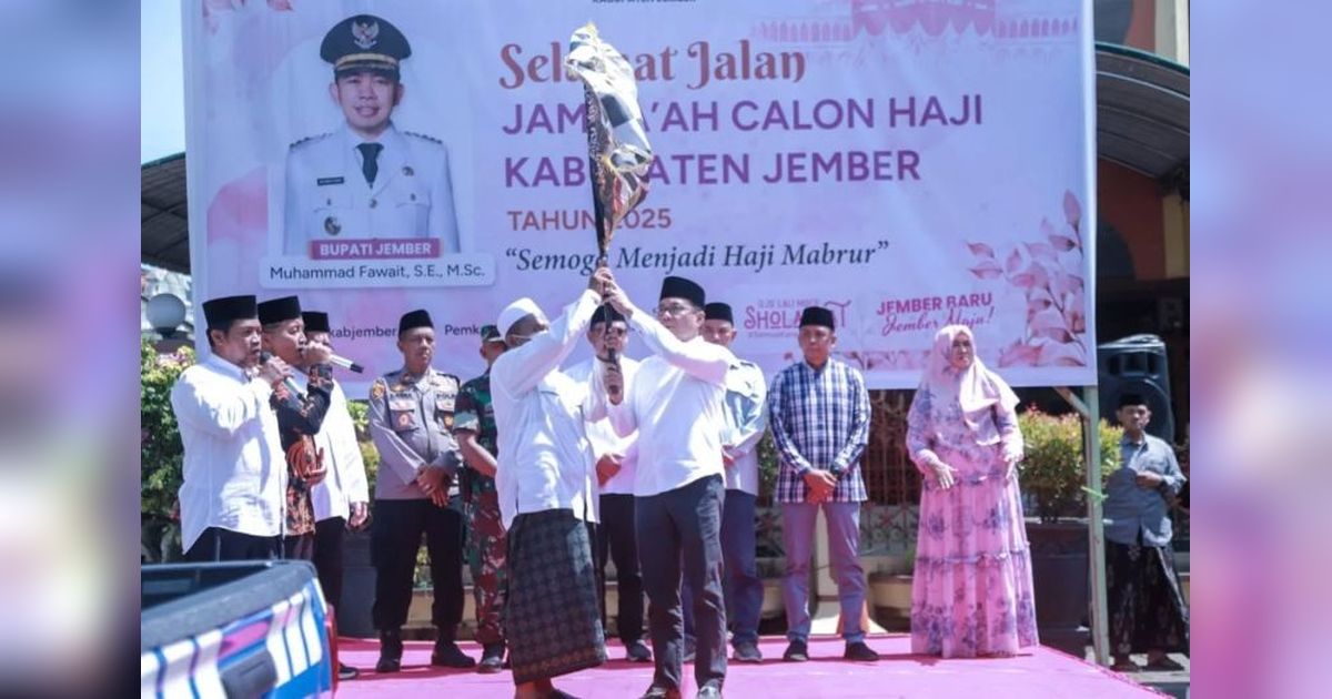 2.261 Calon Haji Jember Berangkat ke Tanah Suci, Doa untuk Kelancaran Ibadah
