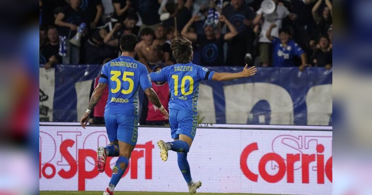Empoli Taklukkan Parma 2-1, Lolos dari Zona Degradasi Liga Italia