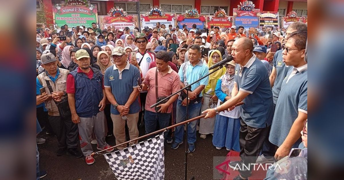 Bupati Banyumas Ajak Guru Gemar Olahraga, Jaga Kesehatan Tubuh dan Raih Prestasi